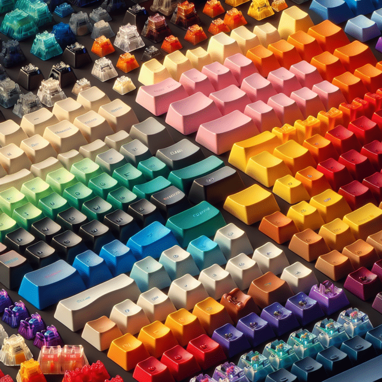 Mechanical Keyboard Keycap Colors Guide