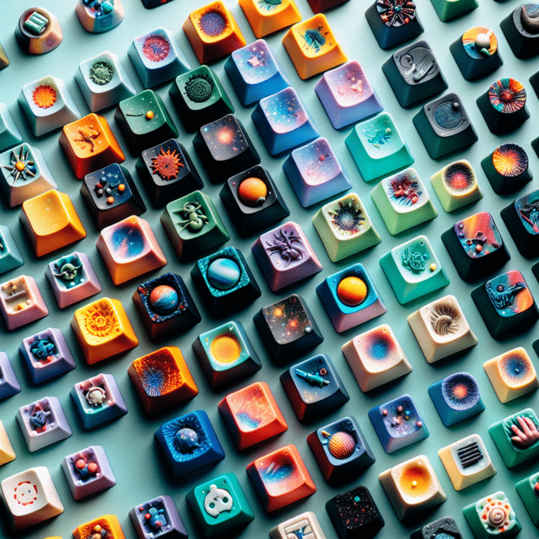 Themed Keycap Sets for Mechanical Keyboards