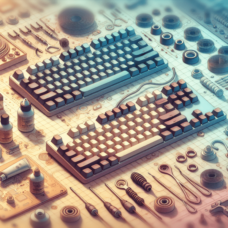 Clicky Keyboard Sound Reduction Tips