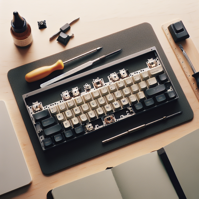 A Gentle Tap: How to Achieve a Softer 'Thock' Sound on your Mechanical Keyboard