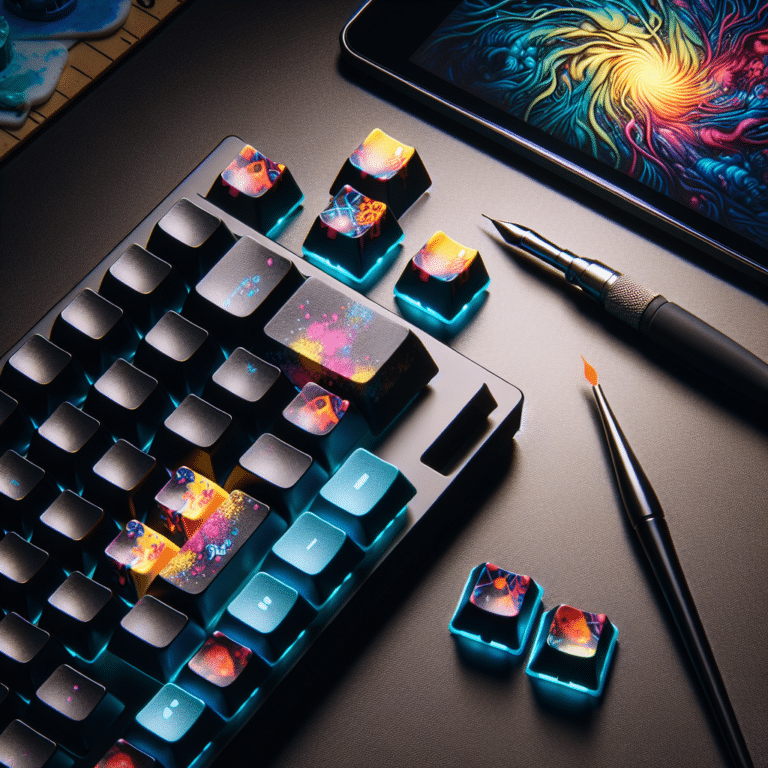 Custom Printed Keycaps for Mechanical Keyboards