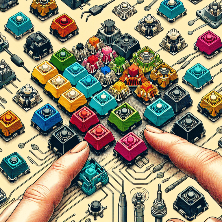 Guide to Clicky Mechanical Keyboard Switches