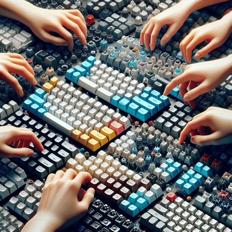 Keycap Sound and Feel Modifications
