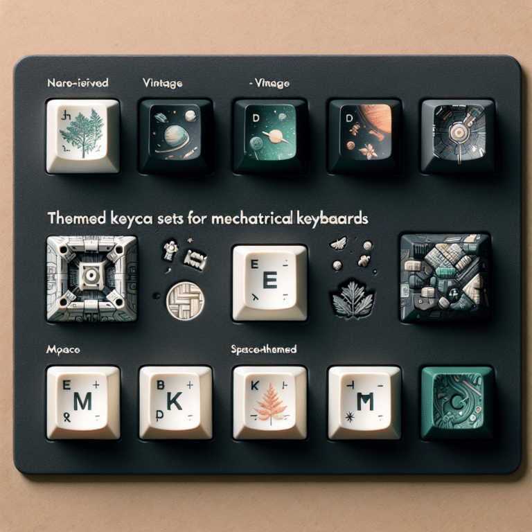 Themed Keycap Sets for Mechanical Keyboards