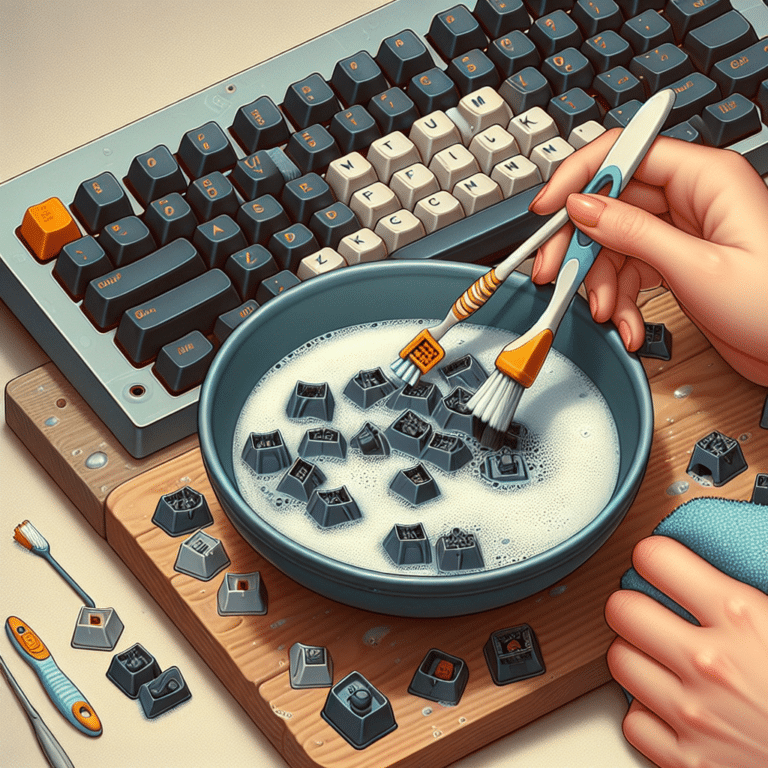 Tips to Clean Your Mechanical Keyboard Keycaps