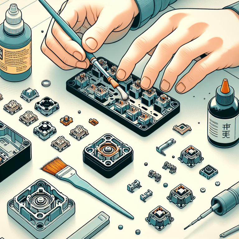 Lubing Techniques for Tactile Switches