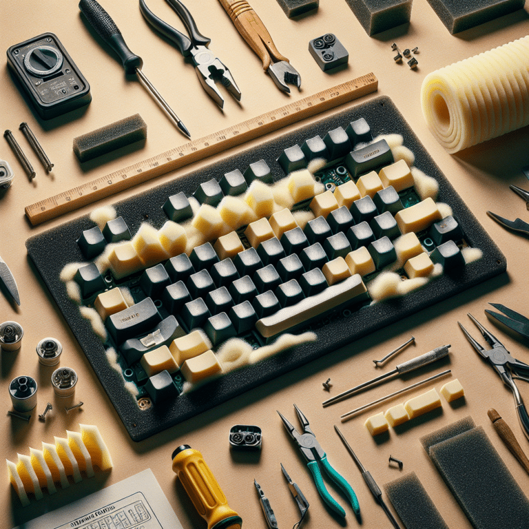 Case Foam Installation: A Guide to Keyboard Sound Mods