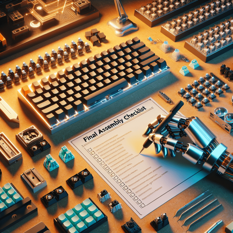 Mechanical Keyboard Final Assembly Checklist