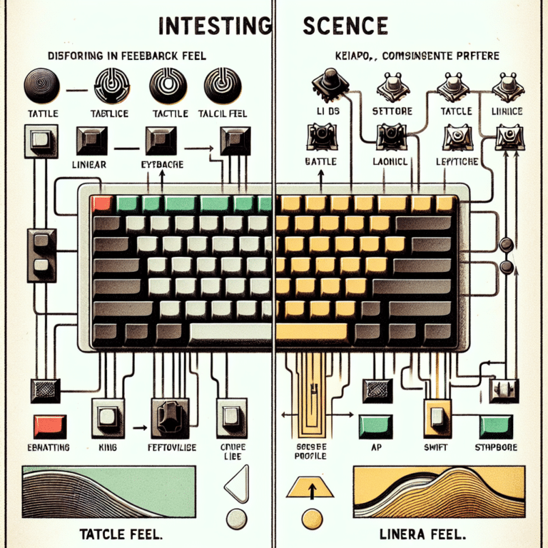 Tactile vs Linear: Which Keyboard Switch is Best