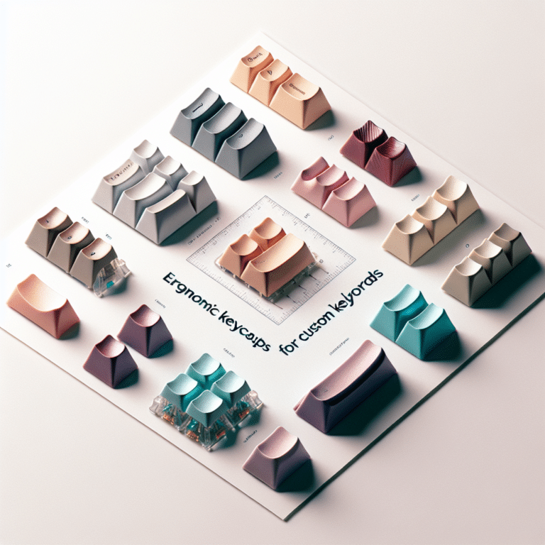 Ergonomic Keycaps for Custom Keyboards