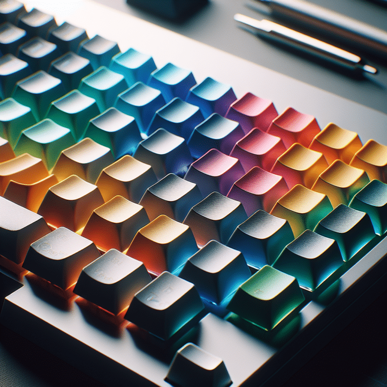 Mechanical Keyboard Keycap Colors Guide