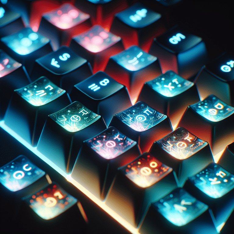 Backlit Keycaps for RGB Keyboards